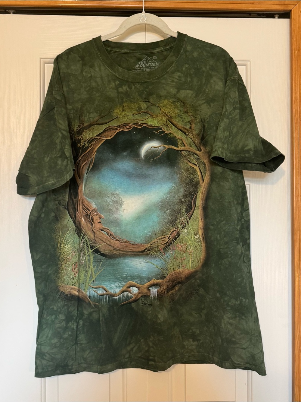 The Mountain Moon Tree Fantasy T‎ Shirt